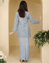 KIDS BAJU KURUNG PAHANG ELINA (POWDER BLUE)